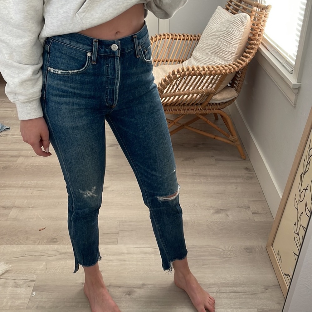 CITIZENS OF HUMANITY Liya straight leg jeans